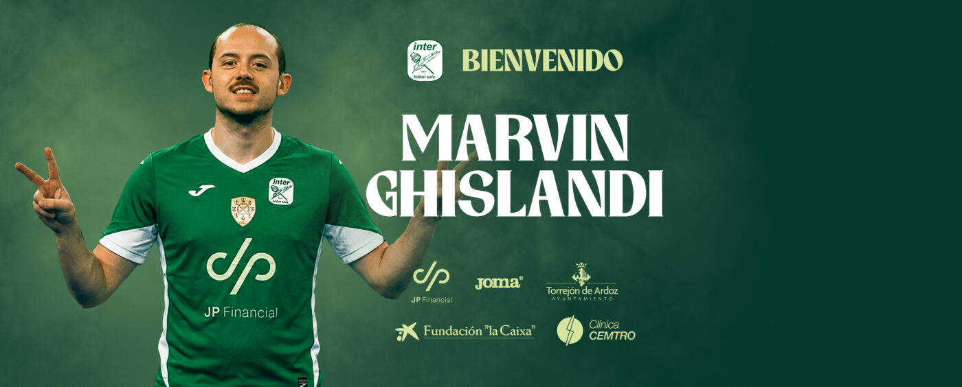 Marvin Ghislandi, presentado oficialmente como nuevo futbolista de Inter JP Financial para la campaña 26/27