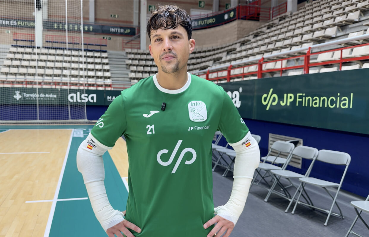 Raúl Jiménez repasa sus primeras semanas en Inter JP Financial y sus sensaciones en esta nueva etapa