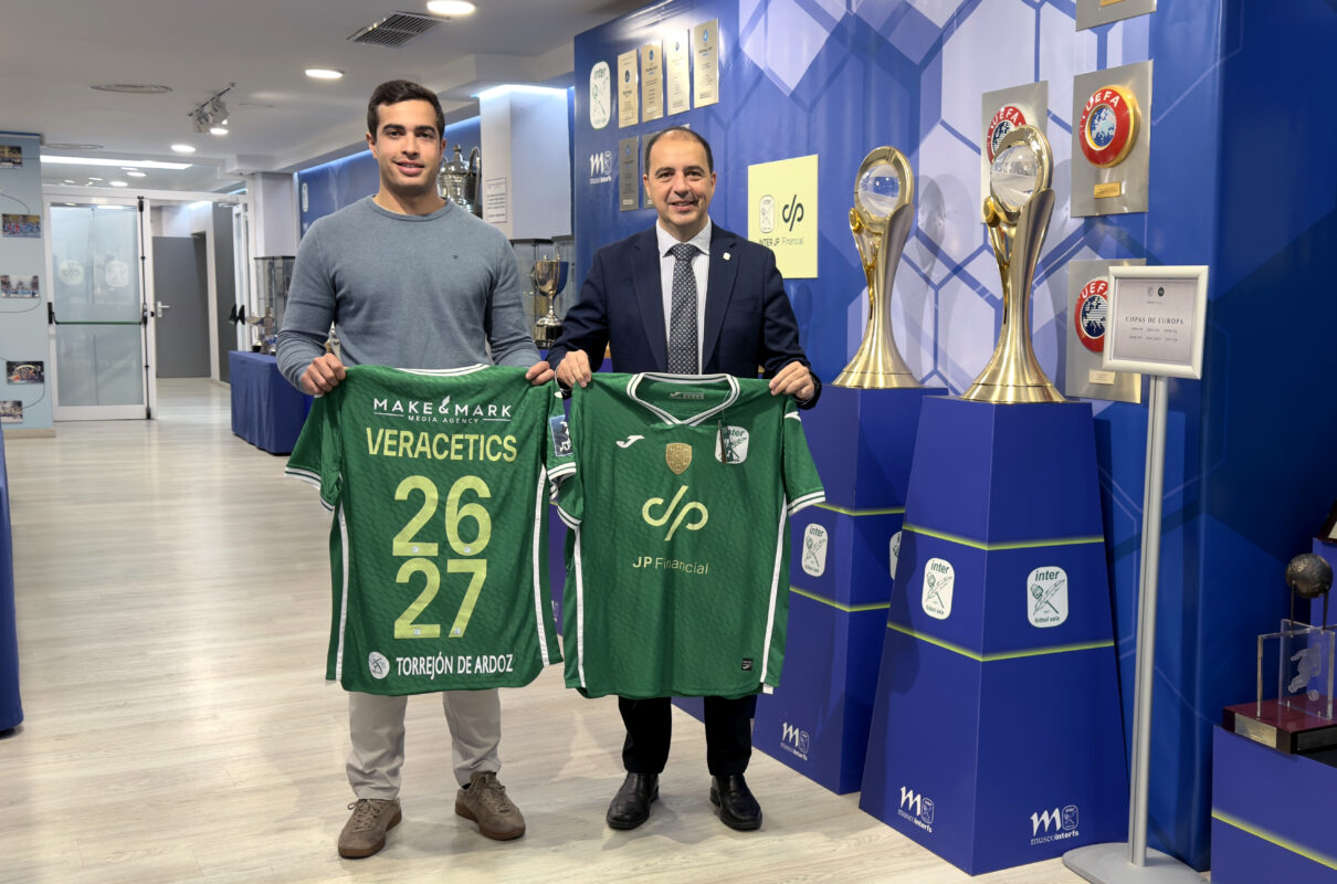 El conjunto interista ratifica su compromiso con Veracetics como colaborador oficial y miembro del ‘Club Inter Empresas’